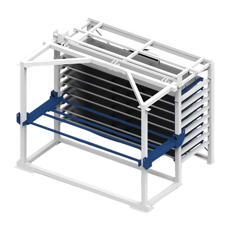 Volautomatisch pijp-/staafmateriaalsysteem met één toren